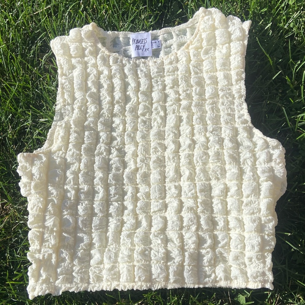 Princess Polly bubble texture top